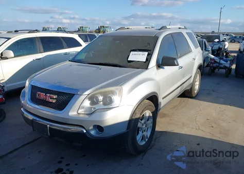 2011 GMC Acadia Sl z USA, uszkodzony, nr VIN 1GKKRNED4BJ150976